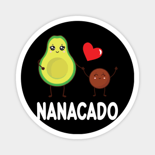 Avocados Dancing Together Happy Avocado Day Nanacado Grandma Magnet